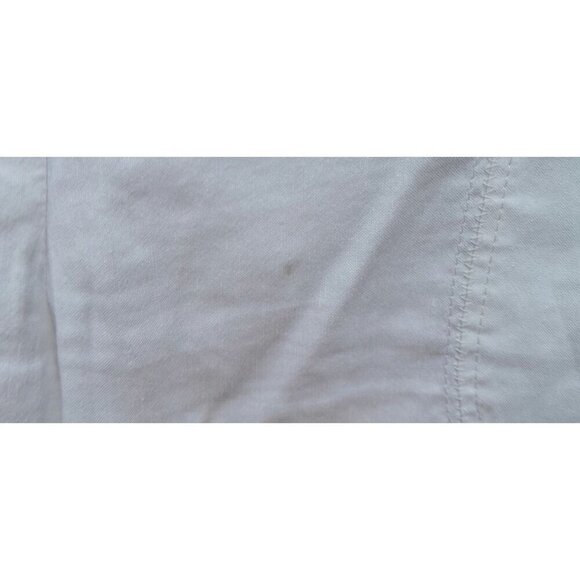 Elie Tahari Size 6 Linen Blend Luxury Stretch Summer Casual Pants White - Picture 10 of 10